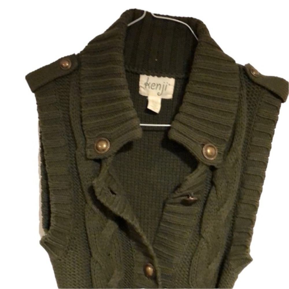Kenji Belted Long Sweater‎ Juniors-Large